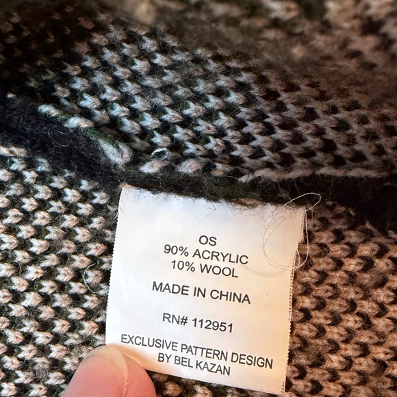 Anthropologie Bel Kazan Wool Blend Floral Print Cardigan - Picture 14 of 16